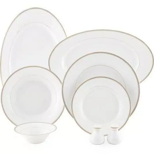 سرویس 35 پارچه چینی زرین - شهرزاد-6 نفره سپینود طلایی-درجه عالی